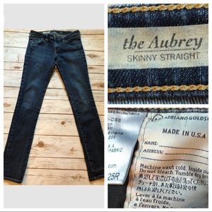 Adriano Goldschmied The Aubrey Skinny Str8 Size 25
